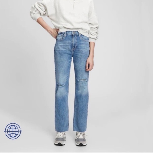 GAP Denim - GAP 90’s Loose High Rise Distressed Denim